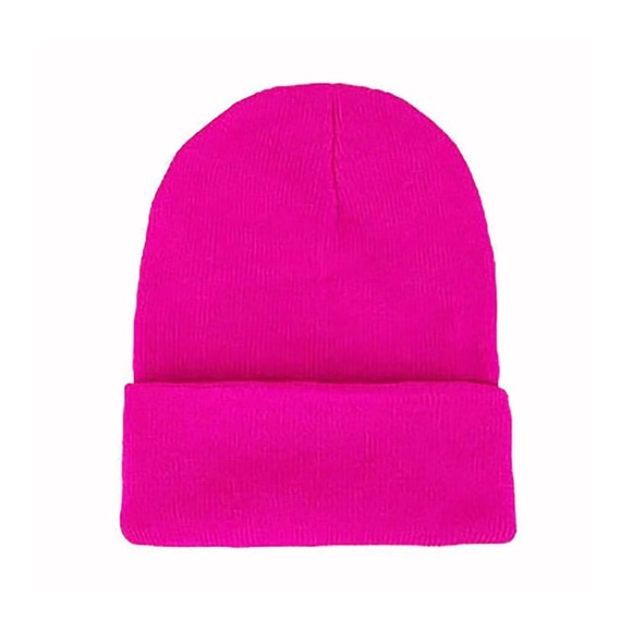Cute Pink Beanie Warm Winter Hat - Go pink! - Picture 6 of 6